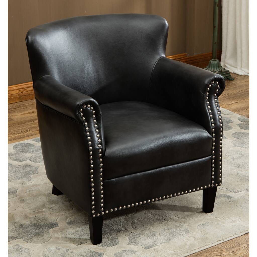 Hendrick Charcoal Club Chair by Greyson Living - See Product Description