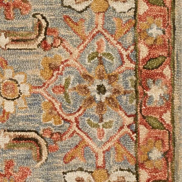 Alexander Home Madaline Traditional Floral Hand Hooked 100 Wool Area Rug On Sale Overstock 14039309