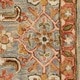 preview thumbnail 4 of 8, Alexander Home Madaline Traditional Floral Hand-Hooked 100% Wool Area Rug