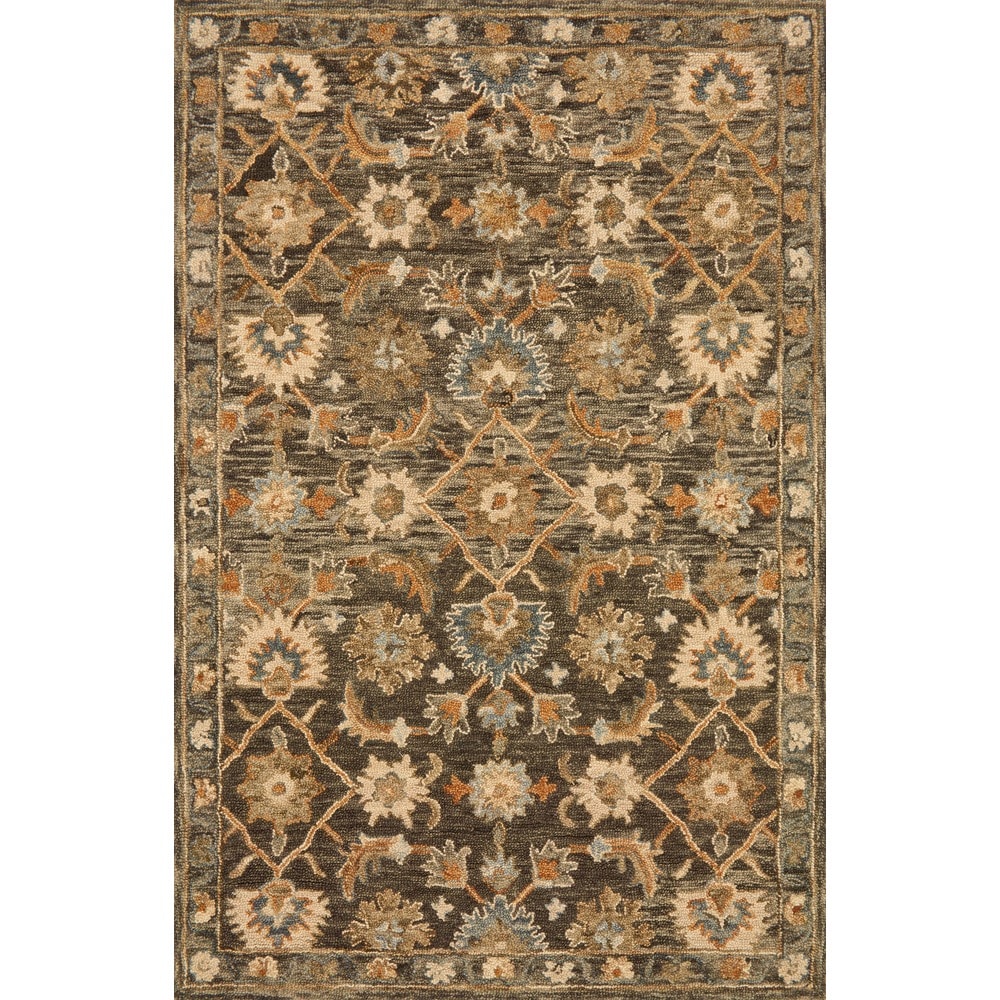 Alexander Home Madaline Hand-Hooked 100% Wool Victorian Rug