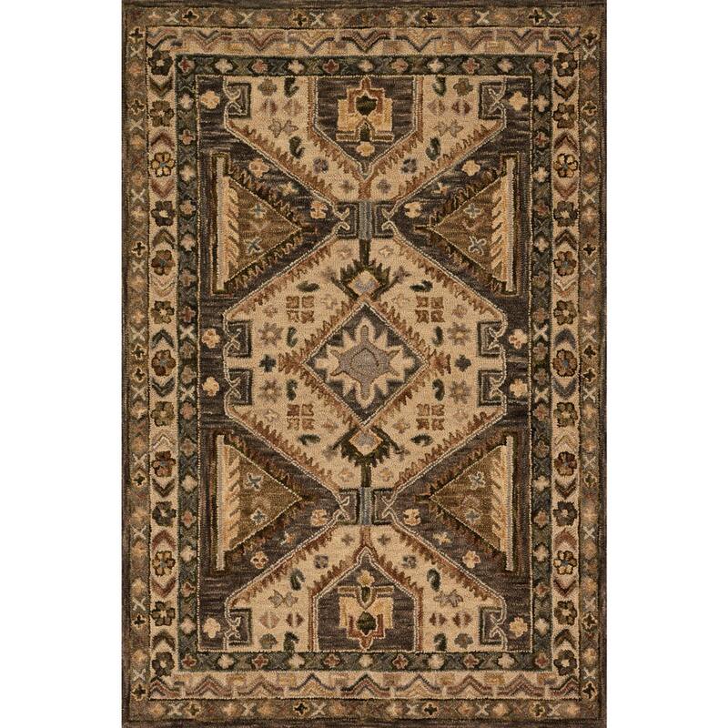Alexander Home Madeline Wool Hand-hooked Geometric Rug