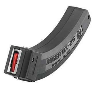Ruger (Sturm, Ruger & Co, Inc) 10/22 Magazine BX Series, .22 Long Rifle, 25 Rounds, Black