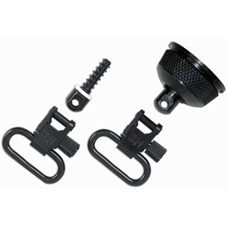 Uncle Mikes Cap Set QD Remington 870 Black 12 Gauge (Internal Ratchet)