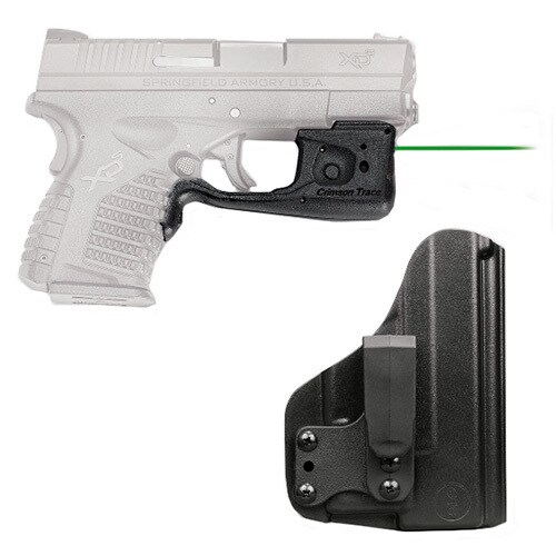 Crimson Trace Laserguard Pro Springfield, XD-S, Green Laser