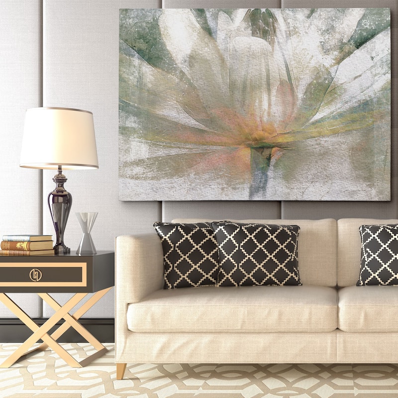 Lily Light Canvas Wall Art