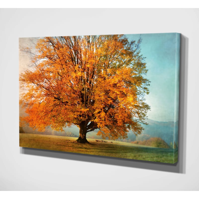 Autumn's Passion Canvas Wall Art