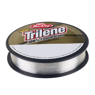 Berkley Trilene 100% Fluorocarbon Professional Grade Line Spool 110 Yards, 0.011" Diameter, 8 lbs, Breaking Strength, Clear