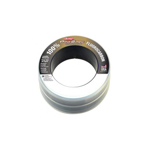 Berkley ProSpec 100% Fluorocarbon Leader Mat 75 Yards, 0.036" Diameter, 80 lbs Breaking Strength, Clear