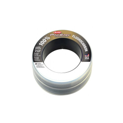 Berkley ProSpec 100% Fluorocarbon Leader Mat 100 Yards, 0.024" Diameter, 40 lbs Breaking Strength, Clear