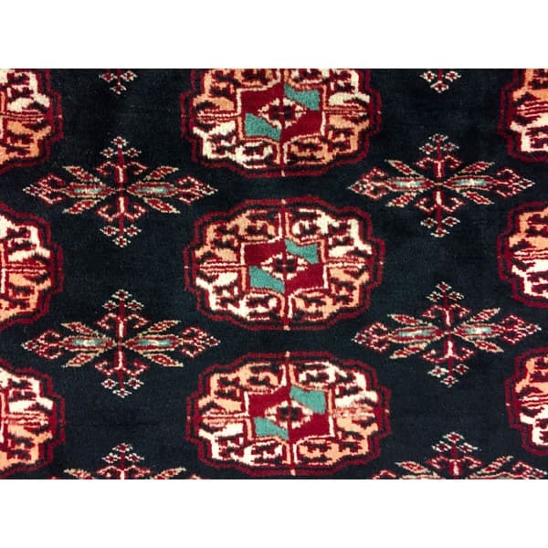 Noori Rug Fine Bokara Madni Area Rug 9'3 x 11'7 Black/Rust Noori Rug Fine Bokara Madni Area Rug 9'3 x 11'7 Black/Rust