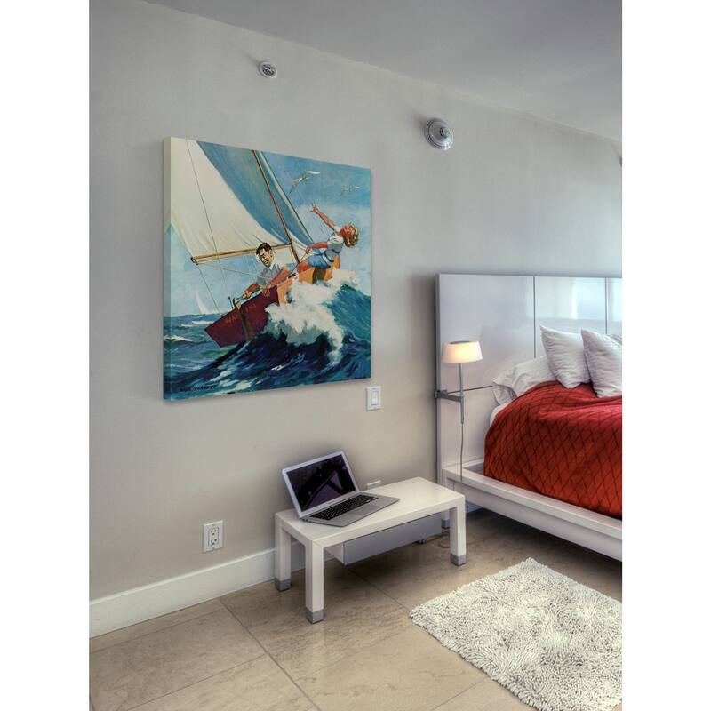 Marmont Hill - 'Free as a Bird' Painting Print on Wrapped Canvas - Multi-Color