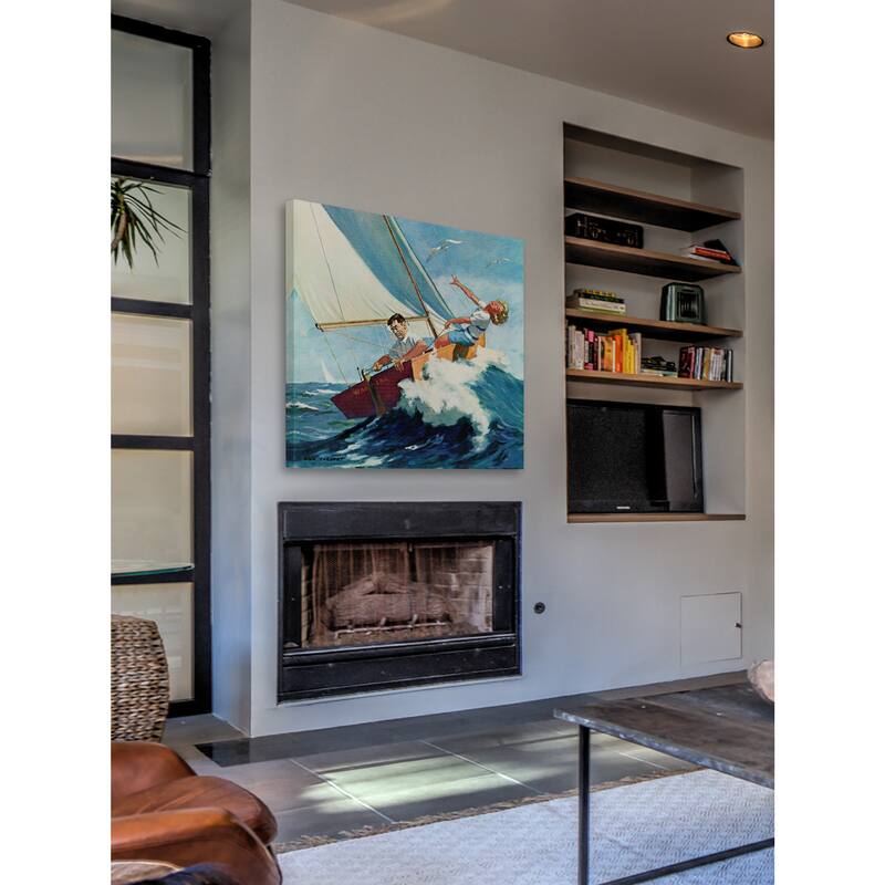 Marmont Hill - 'Free as a Bird' Painting Print on Wrapped Canvas - Multi-Color