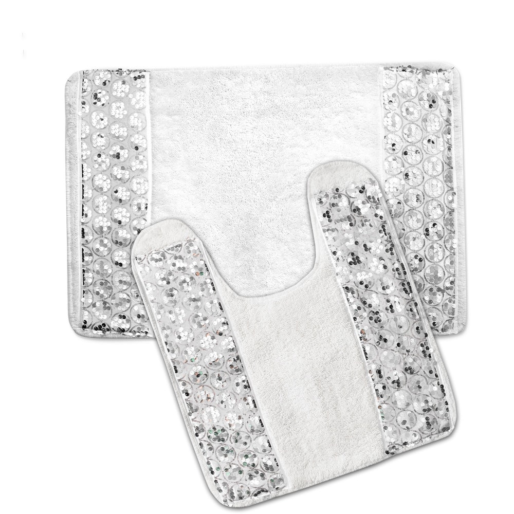 Luxury Bathroom Rug and Contour Rug Set or Separates