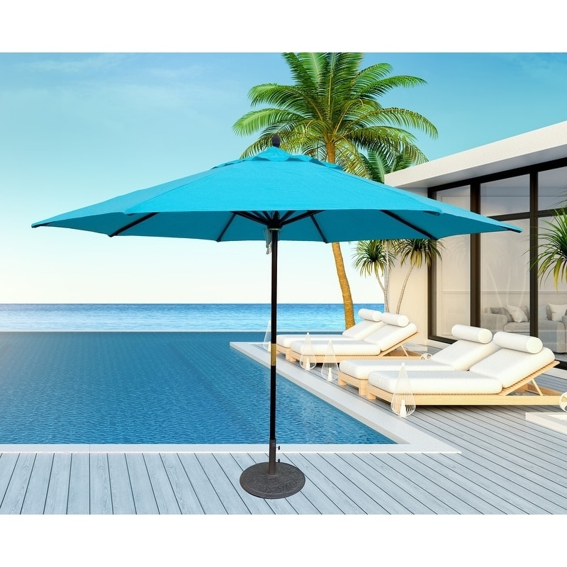 Buy Size 11 Ft Wood Patio Umbrellas Online At Overstock Our Best Patio Umbrellas Shades Deals