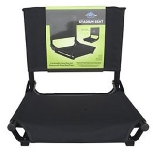 Portable Black Stadium Seat (Standard Size)