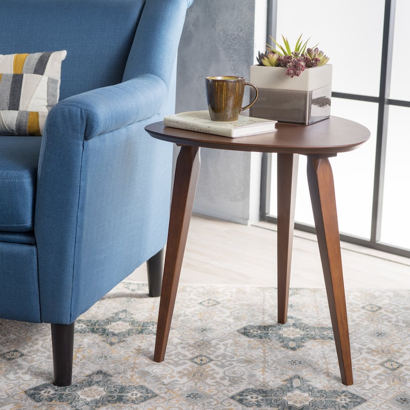 Hoyt Mid-Century Wood End Table by Christopher Knight Home - 20" L x 20" W x 22.75" H