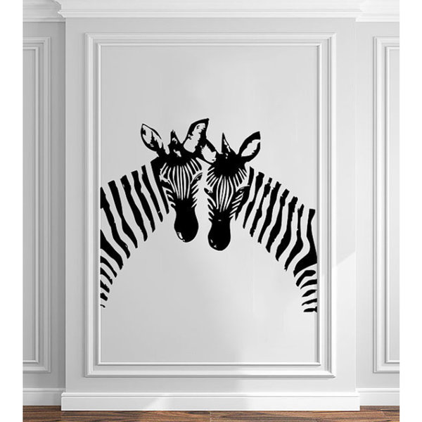shop zebra wall decals animals jungle safari african vinyl decal