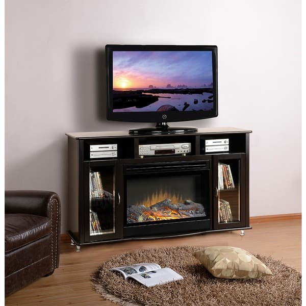 Shop American Furniture Classics Espresso Black Entertainment