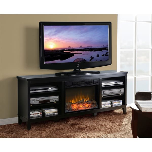 Shop American Furniture Classics Black Entertainment Center And