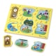 preview thumbnail 2 of 1, Melissa & Doug Sing-Along Nursery Rhymes Sound Puzzle - Yellow - Multi