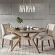 preview thumbnail 1 of 2, INK+IVY Metro Natural Oak Round Dining Table