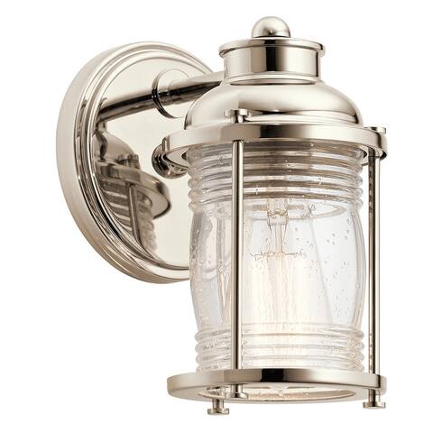 Kichler Lighting Ashland Bay Collection 1-light Polished Nickel Bath/Vanity Light