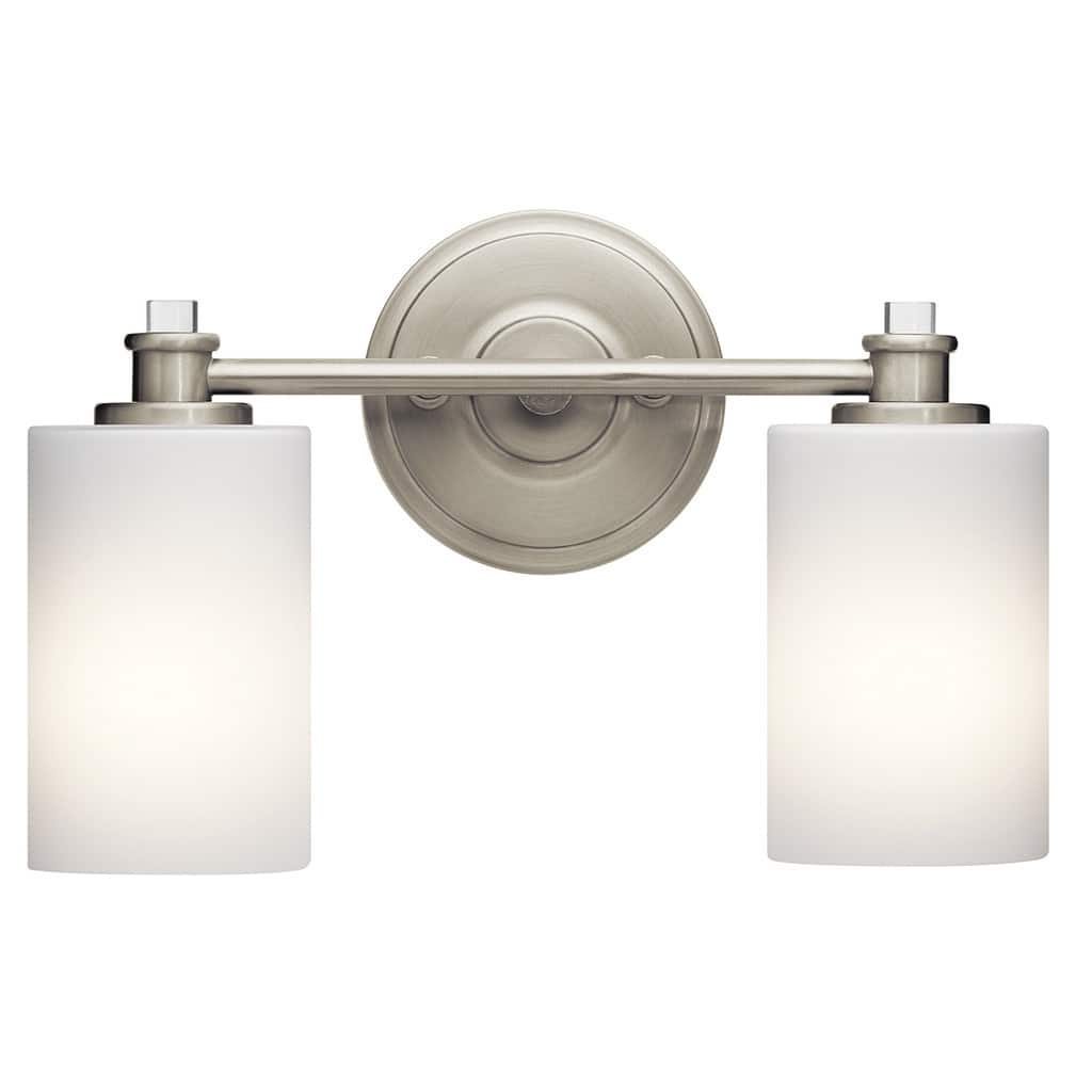 Kichler Lighting Joelson 2-light Brushed Nickel Bath Vanity Light
