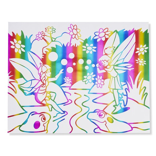 melissa and doug foil art