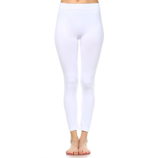 white mark leggings