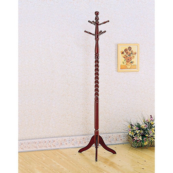 Coaster Furniture Riona Merlot 2 tier Coat Rack