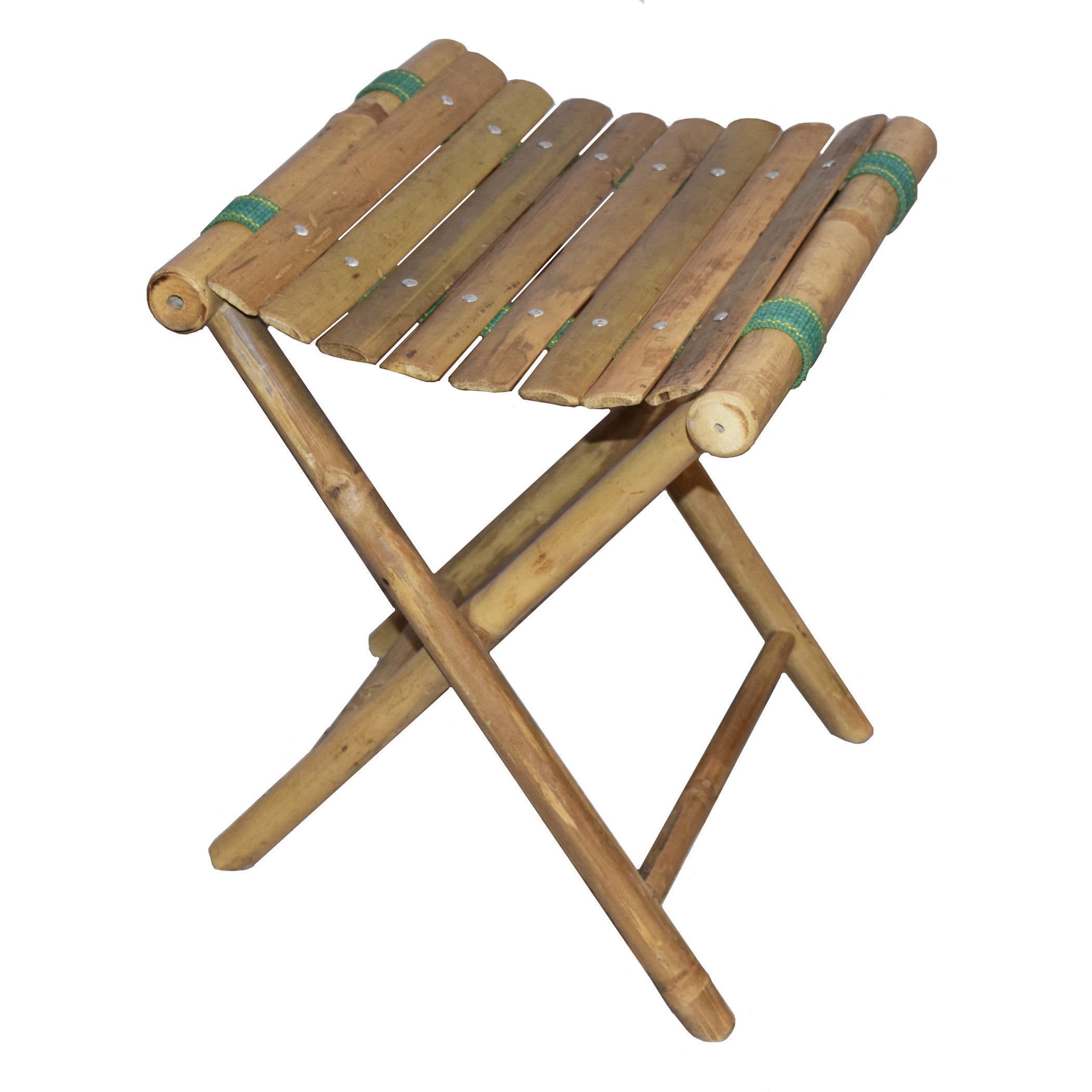 Folding 2024 bamboo stool