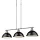 Option pewter with matte black shades