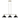 Duncan 3 Light Linear Pendant in Aged Brass with Black Shades