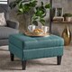 preview thumbnail 29 of 39, Zahra Tufted Fabric Storage Ottoman by Christopher Knight Home