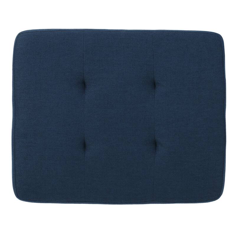 Zahra Tufted Fabric Ottoman by Christopher Knight Home