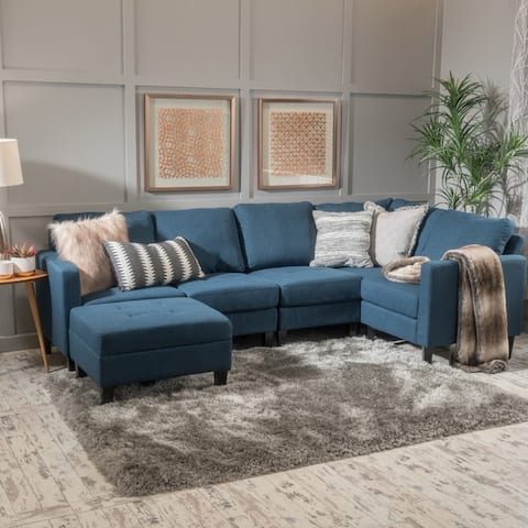 buy blue sectional sofas online at overstock | our best living room