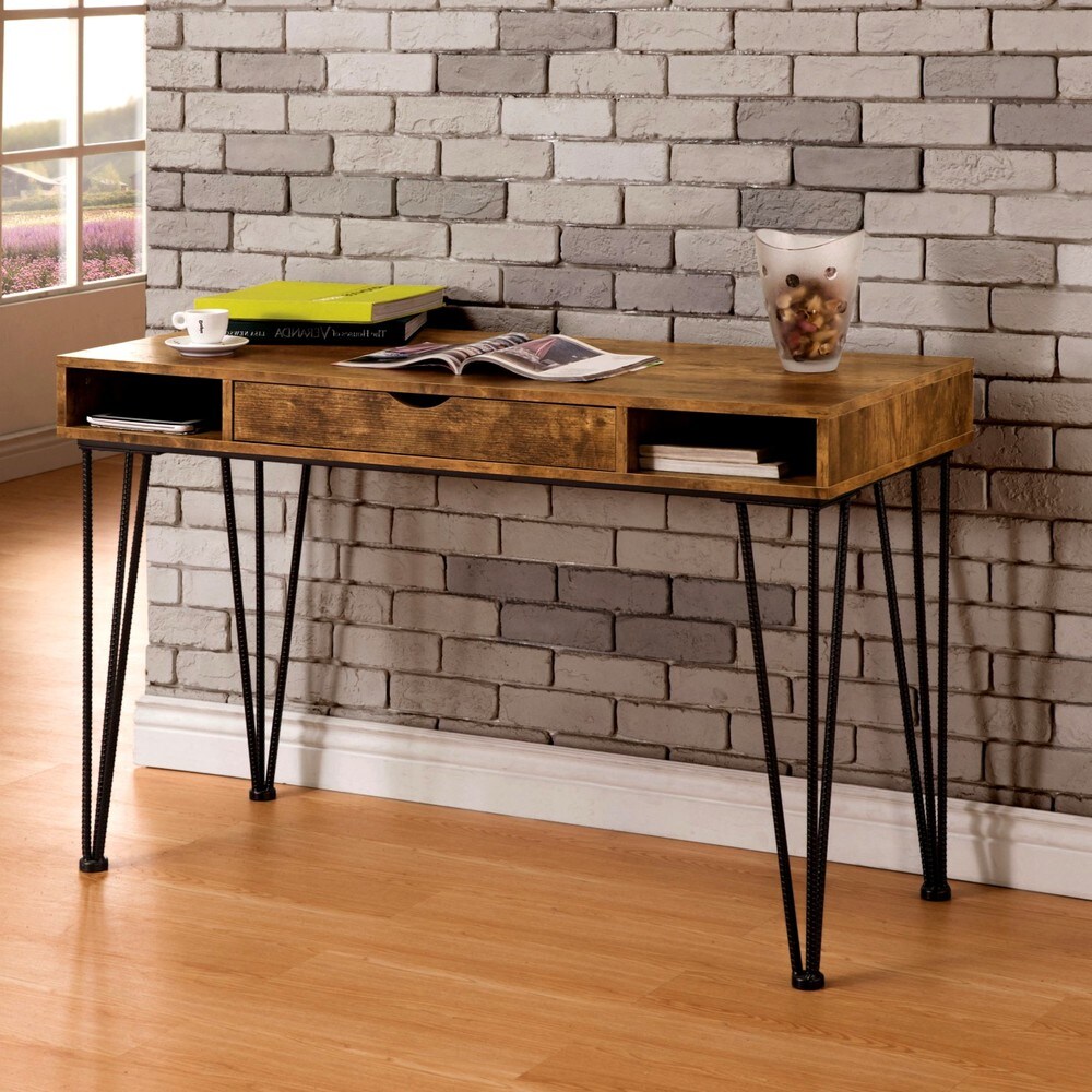 WYNDENHALL Mitchell Modern Industrial 54 inch Wide Desk - On Sale - Bed  Bath & Beyond - 20677589