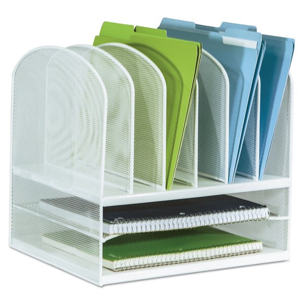 Safco Mesh Desk Organizer Eight Sections Steel 13 1 2 X 11 3 8 Safco Mesh Desk Organizer Eight Sections Steel 13 1 2 X 11 3 8