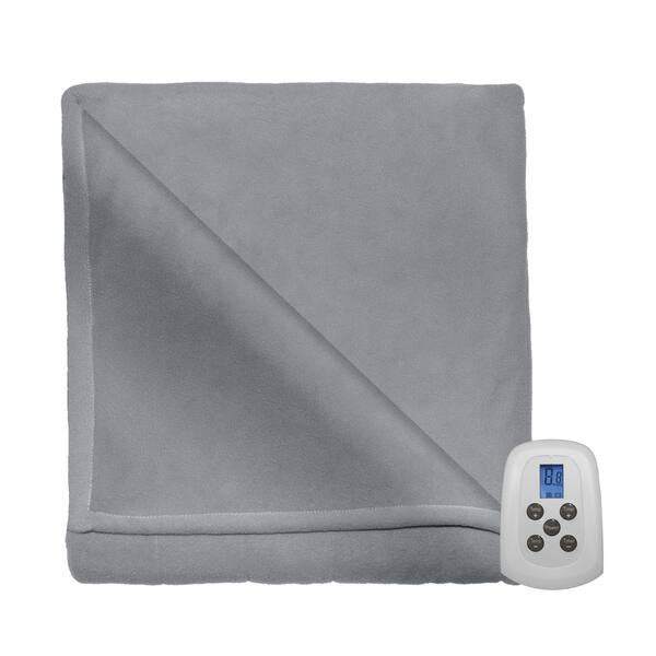 Serta MicroFleece Heated Electric Warming Blanket