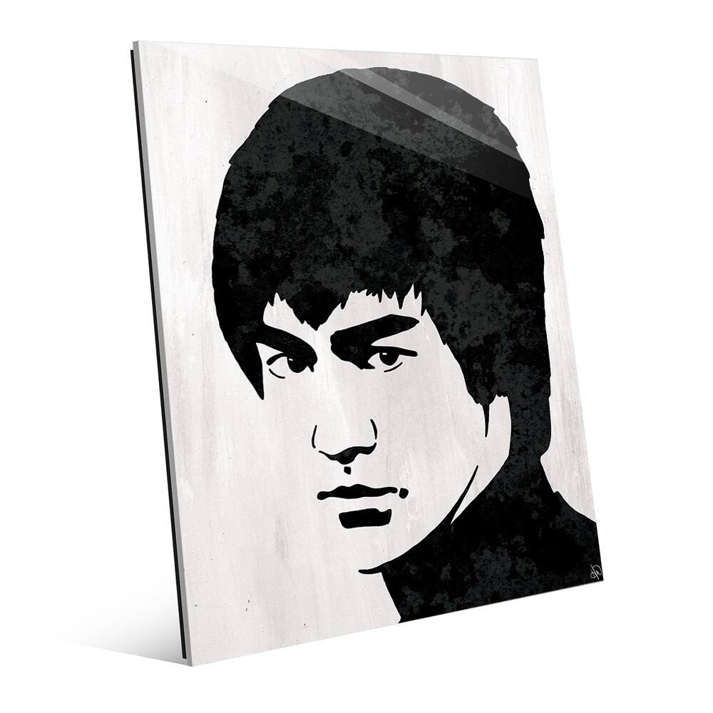 Bruce Lee Wall Art Print on Acrylic