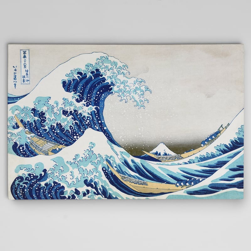 Wexford Home 'The-Great-Wave' Canvas Wall Art