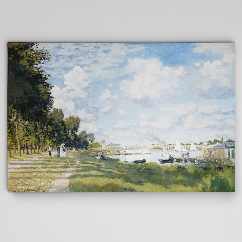 Wexford Home Claude Monet 'Basin-at-Argenteuil' Giclee Print