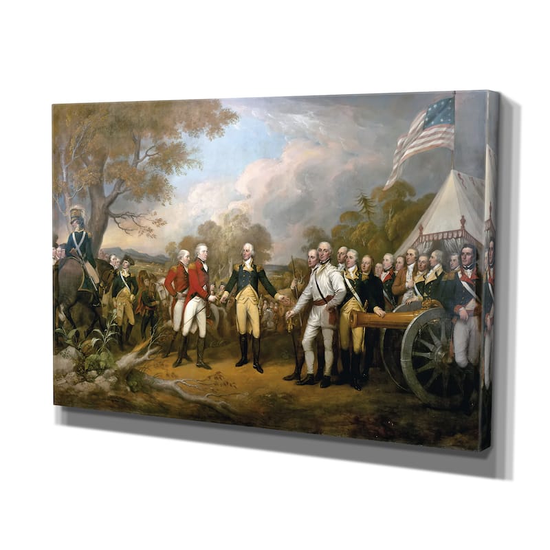 Claude Monet 'Surrender of General' Canvas Art