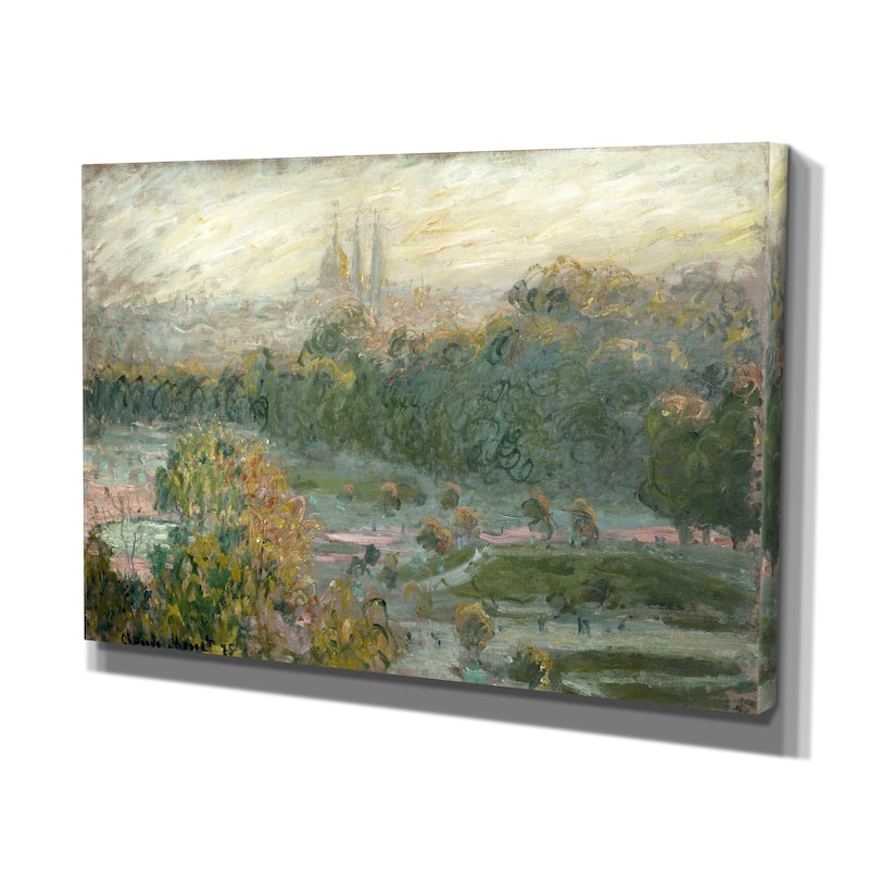 Wexford Home Claude Monet's 'Tuileries Study' Giclee Fine Wall Art