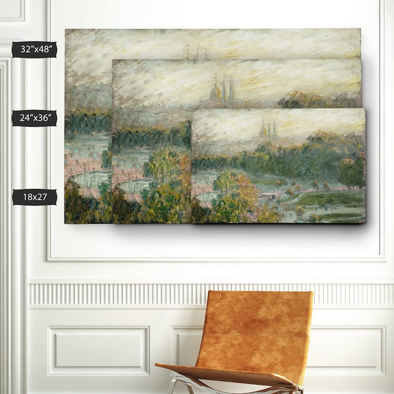 Wexford Home Claude Monet's 'Tuileries Study' Giclee Fine Wall Art