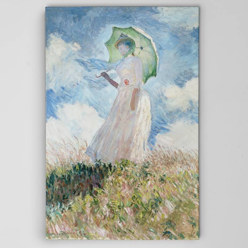 Wexford Home Claude Monet 'Study Of A Figure Outdoors' Giclee Print