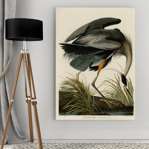 Wexford Home Great Blue Heron Canvas Wall Art