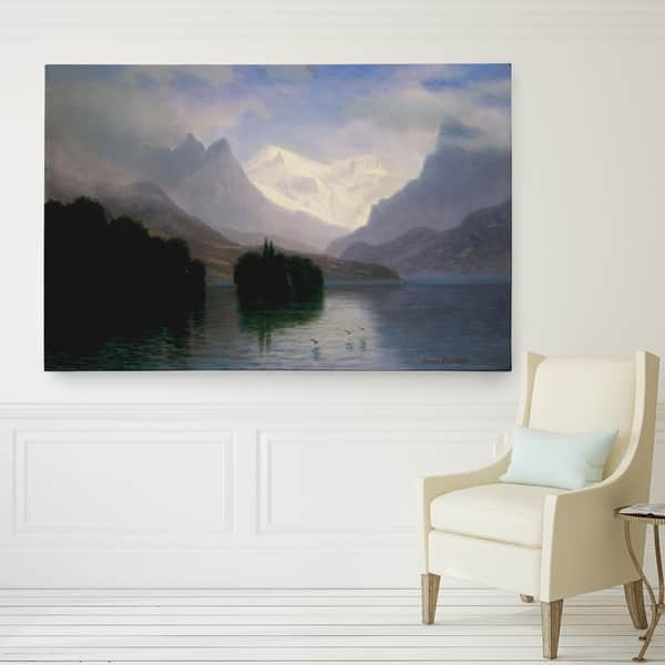 'Mountain-Scene' Wall Art - On Sale - Bed Bath & Beyond - 14064108