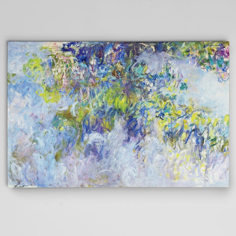 Wexford Home 'Wisteria' Multicolored Canvas Artwork