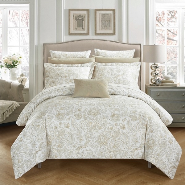 Chic Home 10-Piece Newark Park Bed In A Bag Duvet Set